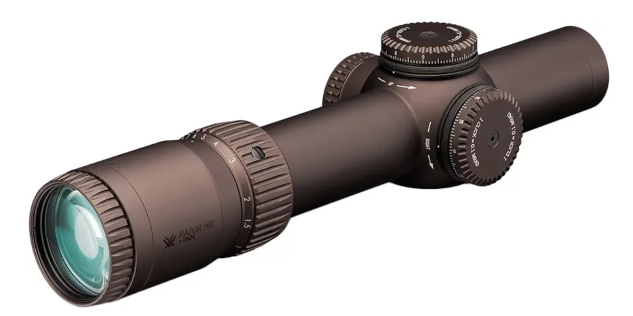 Приціл оптичний Vortex Razor HD Gen IIІ 1-10x24 FFP сітка EBR-9 MRAD з підсвічуванням, фото 1