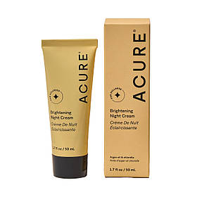 Acure Brightenig Night Cream - 1.7fl oz/ 50ml yY.