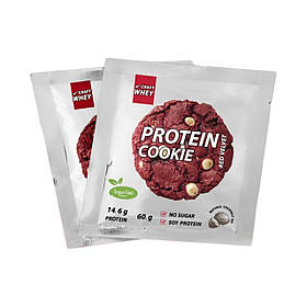 Craft Whey Protein Cookie - 60g Red Velvet (Поштучно) yY.