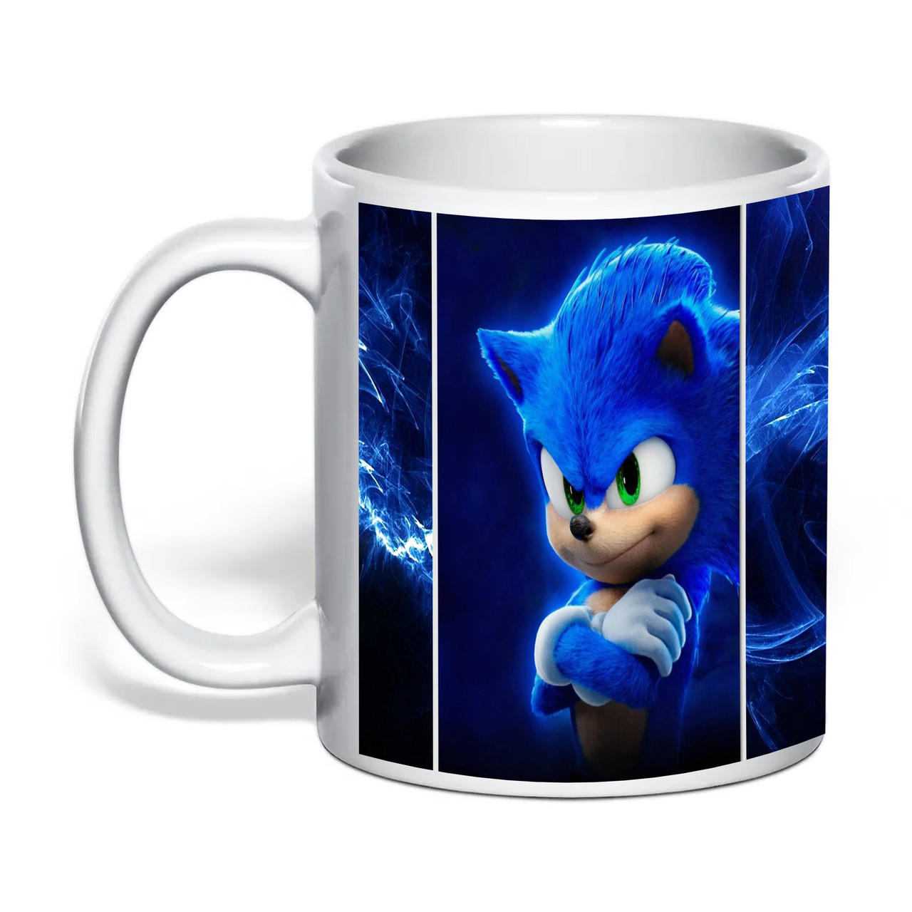 Чашка з друком "Sonic" №2 330 мл (колір білий) (35057), фото 1