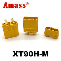 XT90 Amass оригінал. Силовий роз'єм, штекер для акумуляторів код товару 111159, фото 4