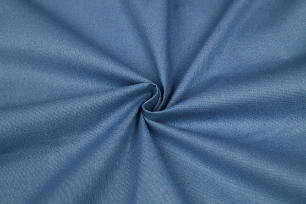 Ранфорс Морський синій 240 см Туреччина