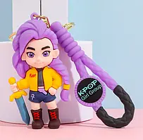 Брелок-фігурка Rumi K-Pop Demon Hunters — аксесуар для ключів, рюкзака, сумки, пеналу