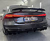 Дифузор Audi S7 C8 тюнінг обвіс заднього бампера, фото 3