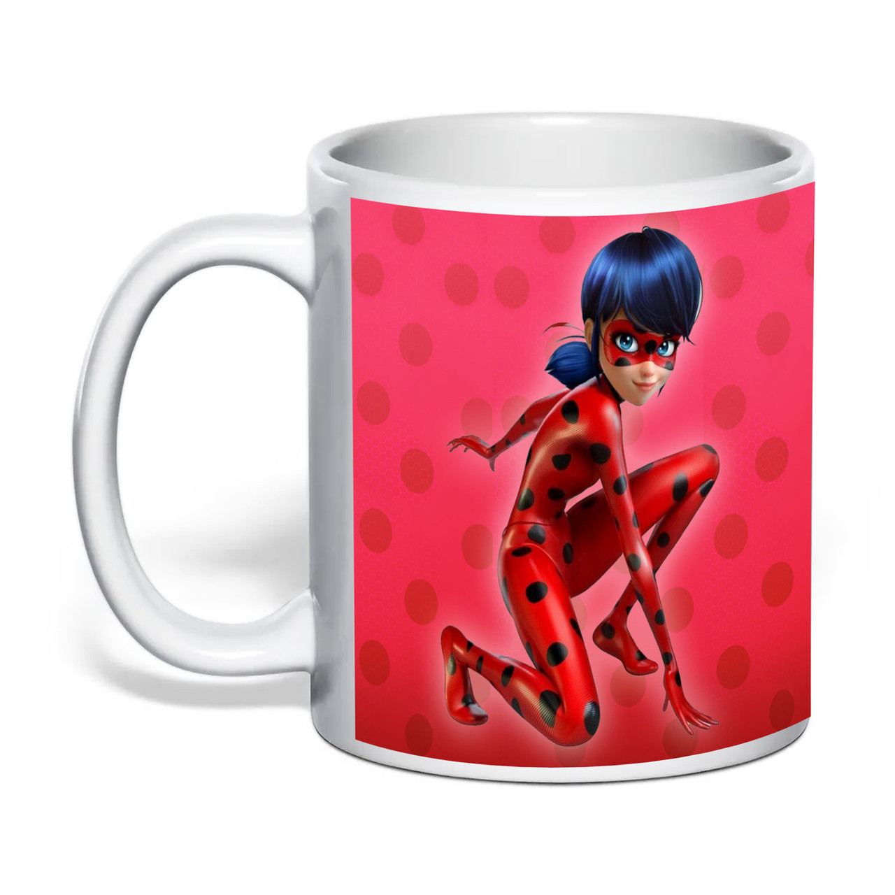 Чашка з друком "Леді Баг" 330 мл (колір білий) (35093), фото 1