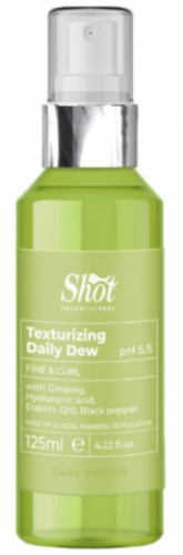 Текстурувальний спрей для кучерявого волосся Shot Texturizing Daily Dew 125 мл, фото 1