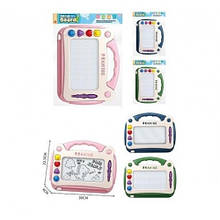 Дошка 881-1A для малювання з печатками 3 кол. в пакеті 36*24 см