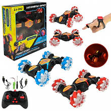 Машина трюкова на радіокеруванні PM3409 POWERMOTORS 2 кол. акум світло звук у кор.26.5х8.5х28см