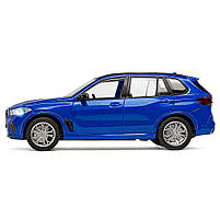 Іграшкова машинка Автопром BMW X5M 1:32 — металева, світло і звук, інерційна, синя, арт. 68497-2, фото 3