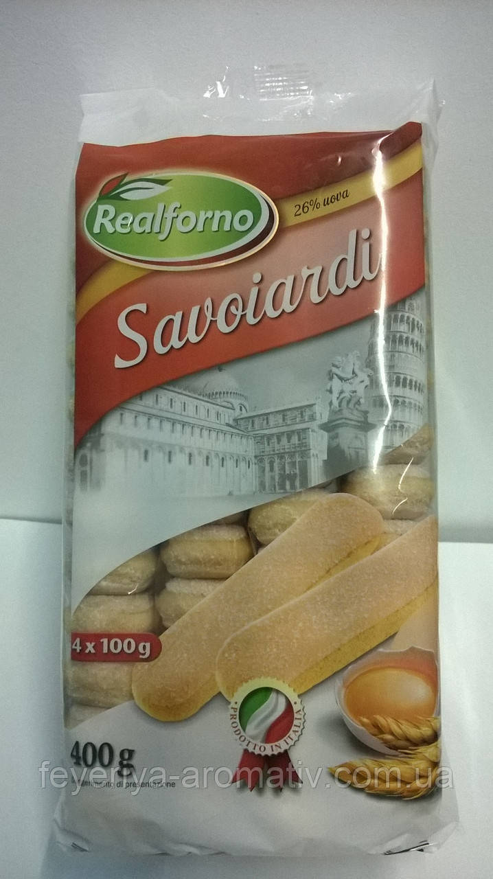 Печиво для тірамісу Realforno Savoiardi 400гр