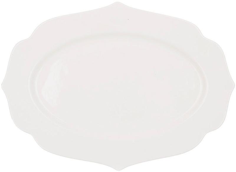 Набір 6 овальних блюд Harmony 30х22см, біла порцеляна, фото 1