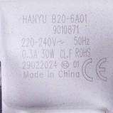 Помпа (насос) для пральної машини Candy 41019104 HANYU (в зборі) 30 Вт B20-6A01 (контакти спарені ззаду), фото 2