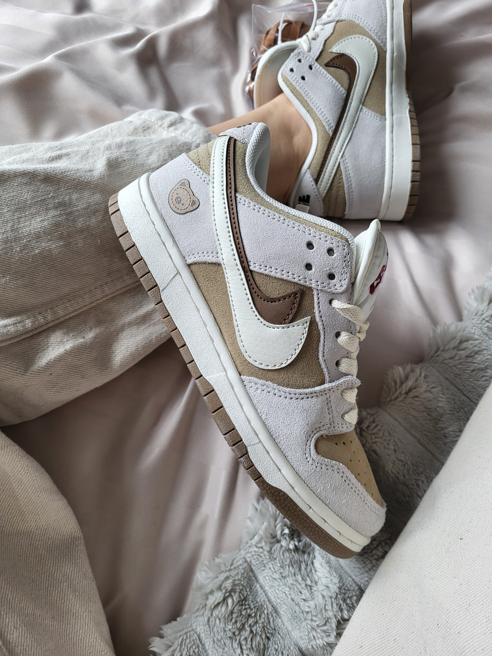 Nike Sb Dunk Low Beige, фото 1