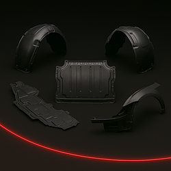 Облицювання днища на BMW X5 E70 2010-2013 року