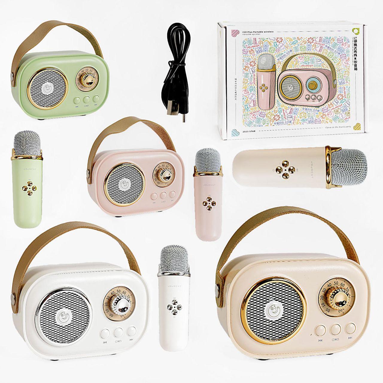 Бездротова Вluetooth колонка з мікрофоном і підсвічуванням,C 66373, фото 1