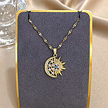Прикраса з кулоном Місяц та Сонце, фото 5