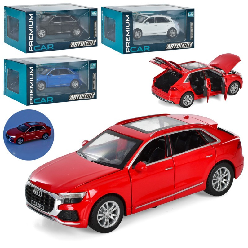 Джип металевий AP-1732, 1:32, інерційна,15см, звук, світло, фото 1