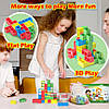 Дитяча настільна гра Мозаїка ідей конструктор головоломка балансир, фото 8