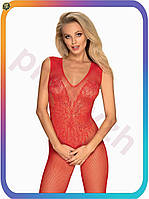 FS Комбинезон с аппликацией Flex Set в виде крыльев Obsessive красный эротическое белье для женщин сек SET18-F