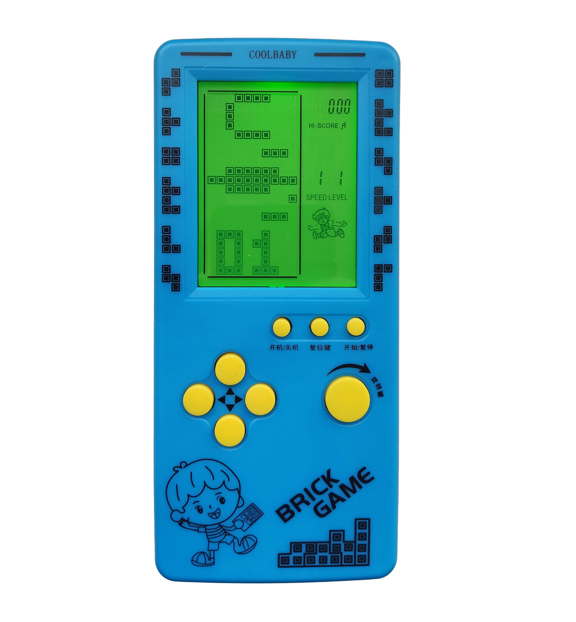 Тетріс Супер 4 9999 in 1 (з Підсвіткою, 3хААА, синій), фото 1