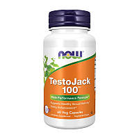Тісто Джек для підняття тестостерону Now Foods. Testo Jack 100 (60 veg caps)