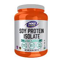 Соєвий протеїн NOW. Soy Protein Isolate (907 g, pure)