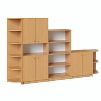 Стінка дитяча для садочки Стандарт 2400х320х1500 мм