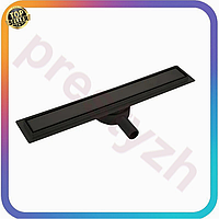 FS Душовий трап з Flex Set нержавіючої сталі Koer чорний водовідвідний жолоб для ванної та душа сантех SET18-F