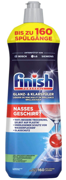 Ополіскувач Finish Powerball 800 мл для посудомийних машин