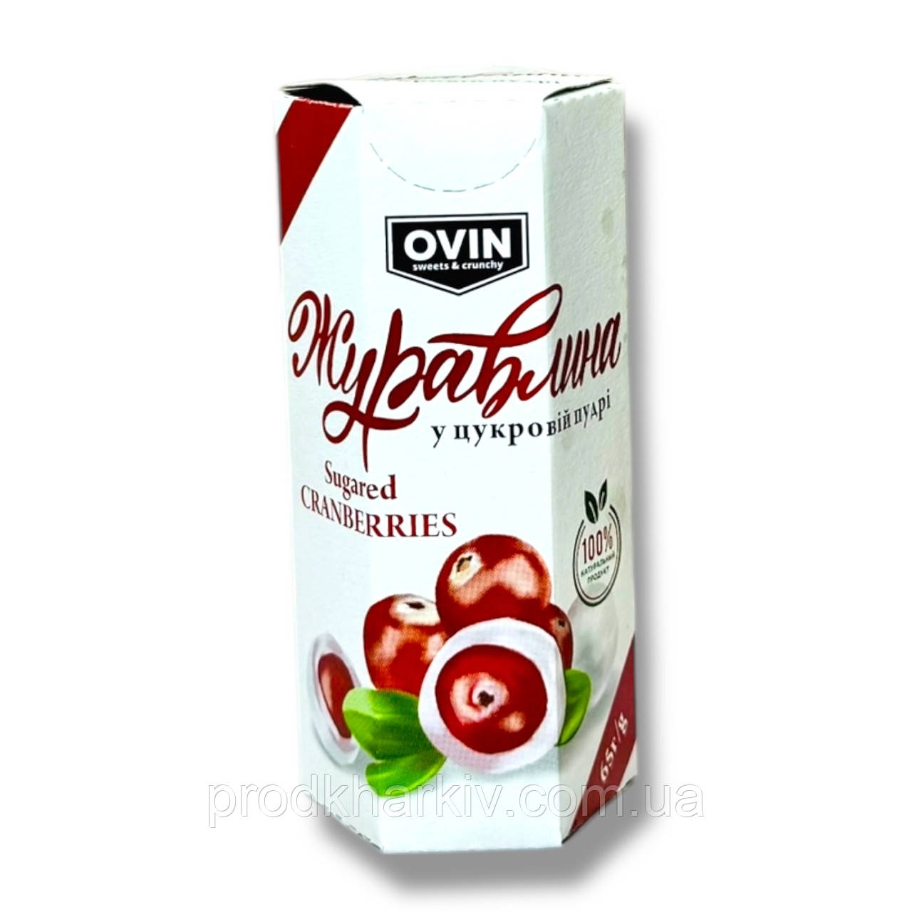 Клюква в сахарной пудре 65грамм