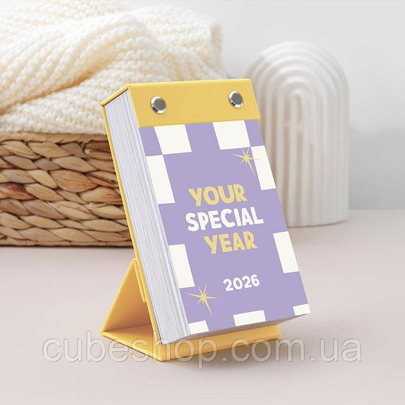Настільний календар з фразами Tse Tobi Your Special Year 2026 (англійська мова)