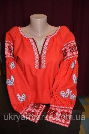 Вишита сорочка "Півник"