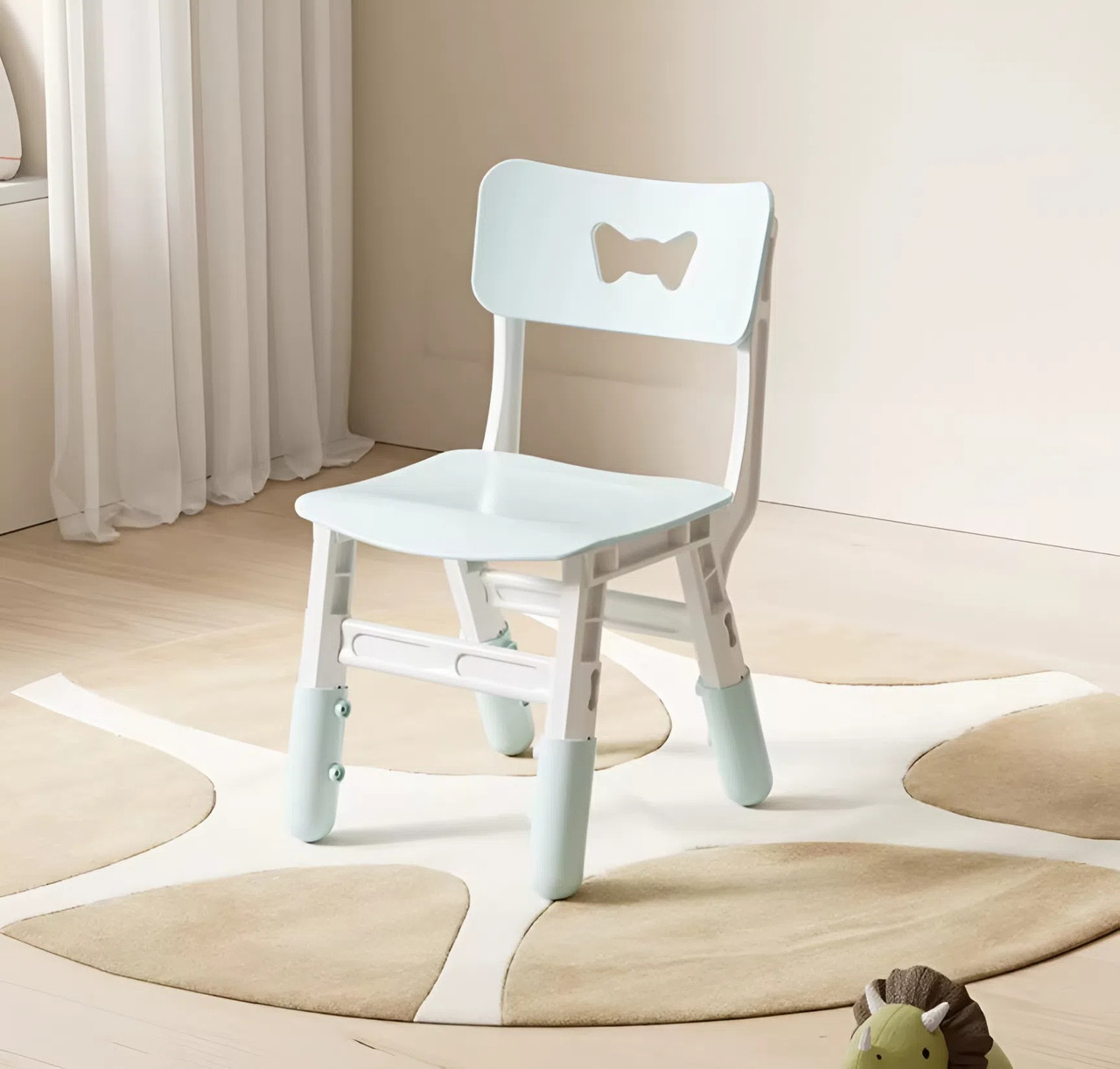 Дитячий регульований стілець Terrio Бірюзовий, фото 1