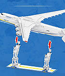 Конструктор Jie Star 57014 «Антонів Ан-225 Мрія» — легендарний транспортний літак, 5350 деталей, фото 5