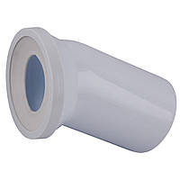 Коліно OPTIMUM для унітазу 22,5 ° D110 пластик OPTI 21410/222