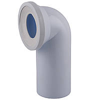 Коліно OPTIMUM для унітазу 90 ° D110 пластик OPTI 41410/296