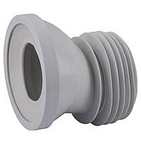 Патрубок OPTIMUM для унітазу зі зміщенням 20 мм з ущільненням D115  L120 мм OPTI 60115/120