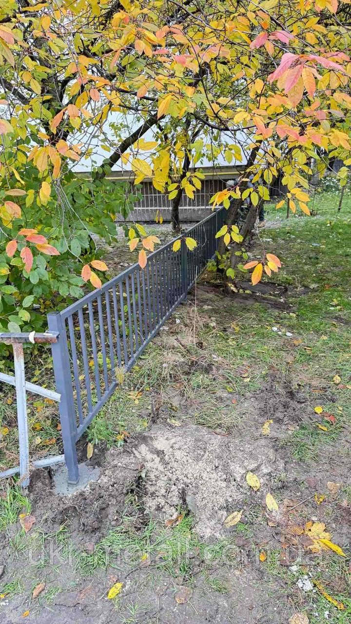 Огородження для газонів металеві, фото 1