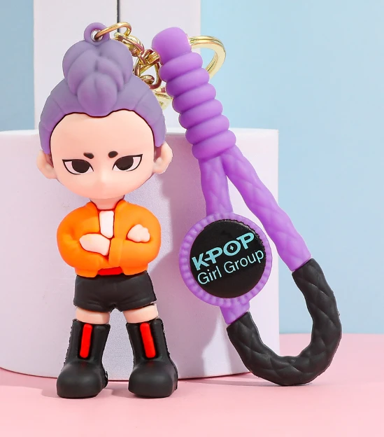 Брелок фігурка Румі 2 Кпоп Мисливиці на демонів KPop Demon Hunters на ключі рюкзак сумку пенал, іграшка, фото 1