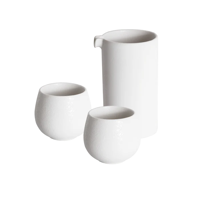 Набір LOVERAMICS Specialty Jug + 2 x Nutty Tasting Cups глечик та дві чашки 150ml | Potters Colours - Каррара - Nutty