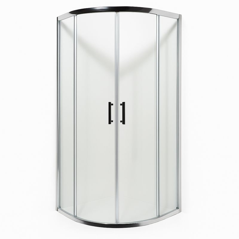 Душова кабіна INSANA Like Mira 90x90x190 см без піддону розсувні двері скло прозоре