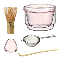 HARIO Matcha Чайний набір - Рожевий