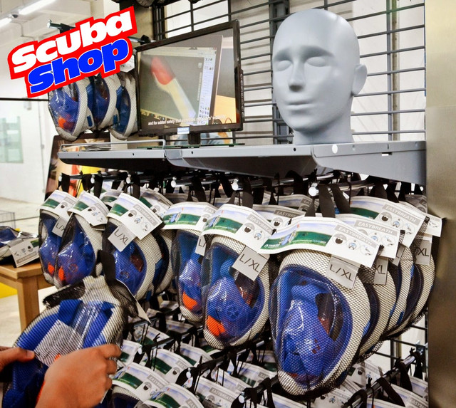 повна маска для снорклінга повна маска для снорклінга