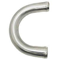Кут гнутий тосольний 22 мм під кутом 180° з нержавіючої сталі