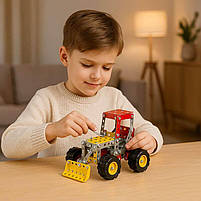 Металевий конструктор Technok Toys «Суперуніверсал» 37 деталей — 3D-набір для складання техніки та механізмів, арт. 0939, фото 9