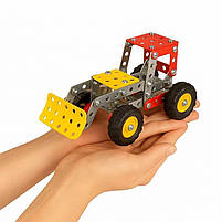Металевий конструктор Technok Toys «Суперуніверсал» 37 деталей — 3D-набір для складання техніки та механізмів, арт. 0939, фото 2