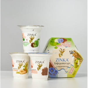 Zinka біфідойогурт з наповнювачем