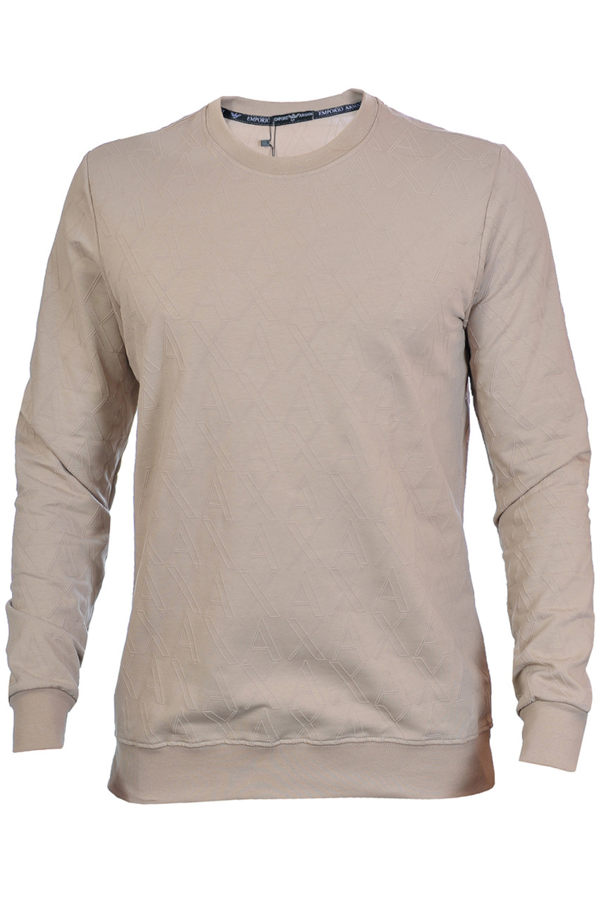 Світшот чоловічий Armani 25-25K-5001 бежевий