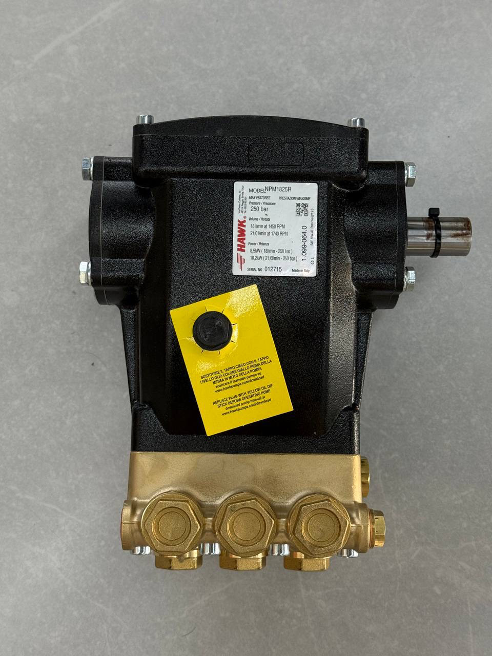 Hawk NPM1825 R помпа насос високого тиску, фото 1