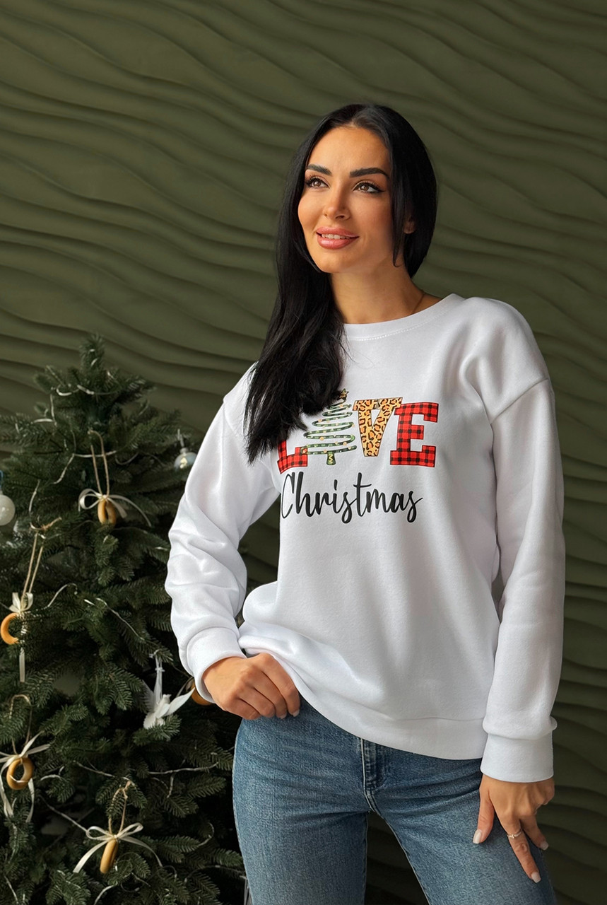 Жіночий світшот зі святковим принтом "Festival" оптом | Норма і батал, фото 1